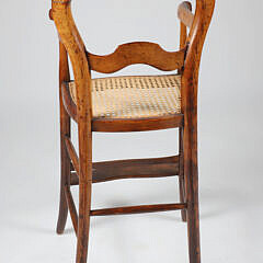 Caned Seat Youth’s Discipline Chair, 19th Century