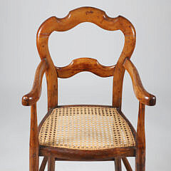 Caned Seat Youth’s Discipline Chair, 19th Century