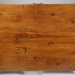 English Pine One Drawer Coffee Table, 19th Century
