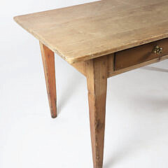 Vintage Pine Two Drawer Hepplewhite Style Writing Table