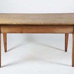 Vintage Pine Two Drawer Hepplewhite Style Writing Table