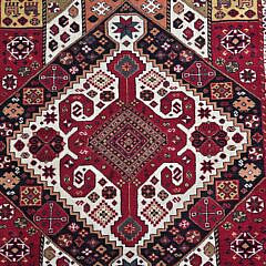 Semi Antique Persian Hand Knotted Kazak Oriental Carpet