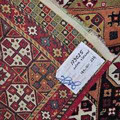 Semi Antique Persian Hand Knotted Kazak Oriental Carpet