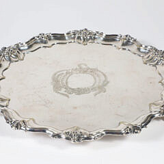 Walker & Hall Sheffield Silver Plated Salver Signed “W & H”