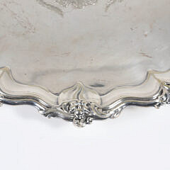 Walker & Hall Sheffield Silver Plated Salver Signed “W & H”