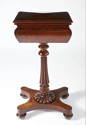 43157 Regency Mahogany Floor Standing Caddy A 0110_2 JPG