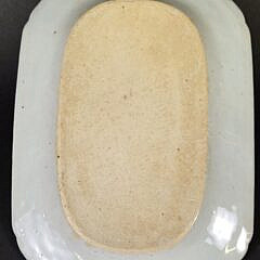 Antique Chinese Blue and White Porcelain Rectangular Serving Dish