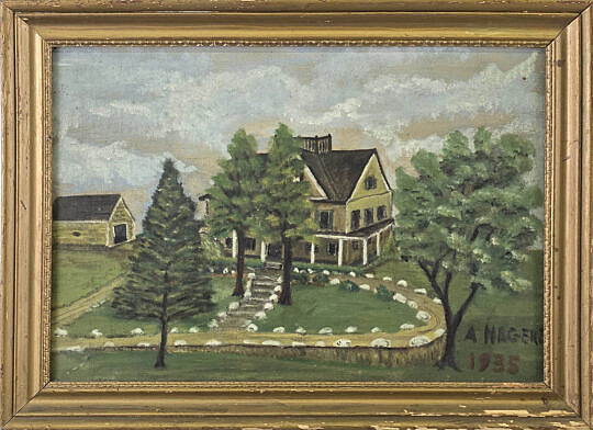 4588-955 Folk Art Painting A