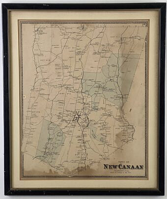 4589-955 New Canaan Map A