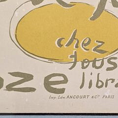 Reine de Joie par Victor Joze Advertising Poster Print, 20th century