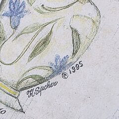 Three Kolen Spicher Limited Edition Perfume Bottle Prints