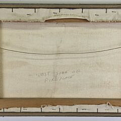 Mary Ellen Mack Vintage Nantucket Oil Painting, “Polpis Road”, 20th century