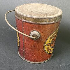 Vintage Buffalo Brand Peanut Butter 1 Pound Tin