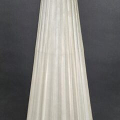 Unusual Vintage Frosted Glass Christmas Tree Shaped Lamp Shade, 20th century