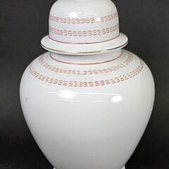 Ethan Allen Porcelain Covered Urn Vase