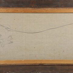 H. Stabler River Landscape Oil on Canvas