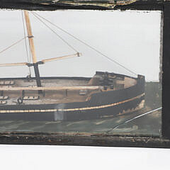 Waterline Steamer Model in Case