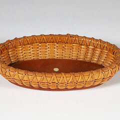 Paul Willer Miniature Oval Nantucket Basket