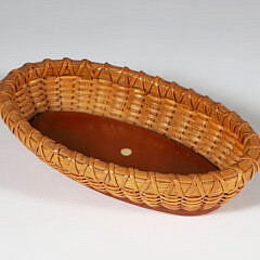 Paul Willer Miniature Oval Nantucket Basket