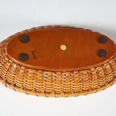 Paul Willer Miniature Oval Nantucket Basket