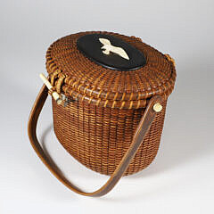 Sherwin Boyer Nantucket Friendship Basket, circa 1950s