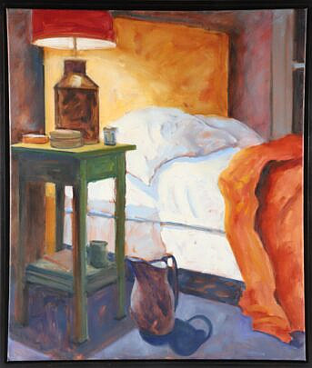 Joan Griswold Oil on Canvas "Couldn