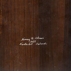 Nancy Chase Signed Plaque With Two Tools, circa 1969