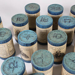 Grouping Of 24 Antique “Dr. Rosenthal’s Original Language Records”