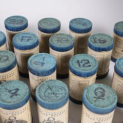 Grouping Of 24 Antique “Dr. Rosenthal’s Original Language Records”