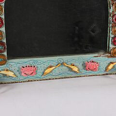 Folk Art Hall Mirror Titled on Reverse “Down by the Seashore”, 2008