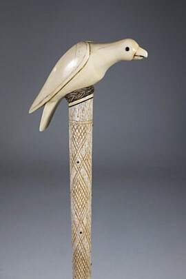 Large Nantucket "Peace" Cane 19th Century