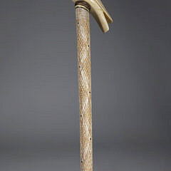 Large Nantucket “Peace” Cane, 19th Century