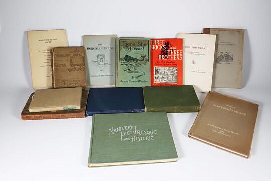 Group of 12 Vintage Nantucket Books