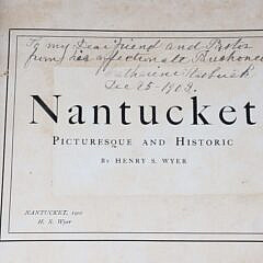 Group of 12 Vintage Nantucket Books