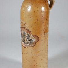 Rare Philadelphia Labeled Ceramic Ketchup Bottle
