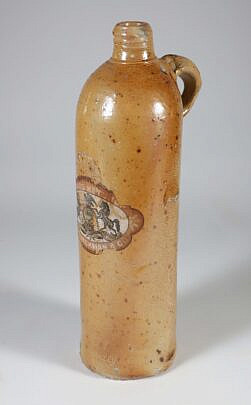 Rare Philadelphia Labeled Ceramic Ketchup Bottle