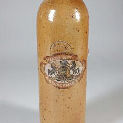 Rare Philadelphia Labeled Ceramic Ketchup Bottle