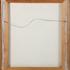 Maggie Meredith Oil on Canvas “Tuxedo Dressed Cat in a Black Hat”