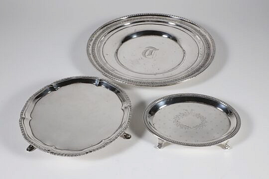 Three Pieces of Hallmarked Sterling Silver Tableware
