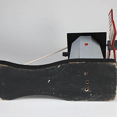 John Gilbert Folk Art Model of the Old Mill, Nantucket