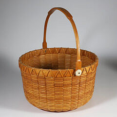 Paul Willer Round Swing Handle Nantucket Basket