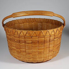Paul Willer Round Swing Handle Nantucket Basket