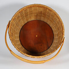 Paul Willer Round Swing Handle Nantucket Basket
