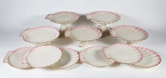 Set of Belleek China Comprising of 11 Pieces