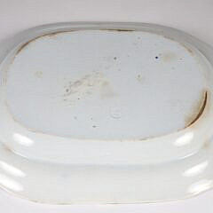 Enoch Wood Historic Staffordshire Transfer-Printed Ceramic Platter “Elephant”, From the Sporting Series