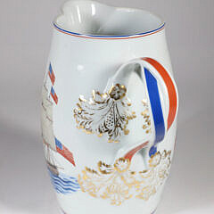 Mottahedea “U.S. Constitution” Decorated Porcelain Pitcher