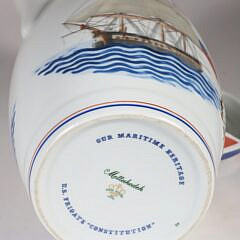 Mottahedea “U.S. Constitution” Decorated Porcelain Pitcher