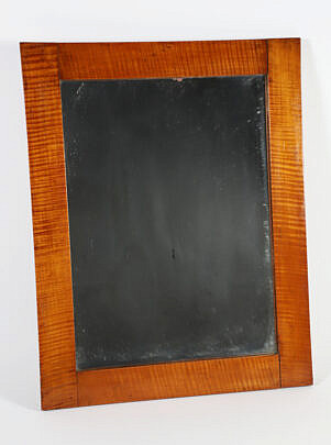 Antique Tiger Maple Wall Mirror