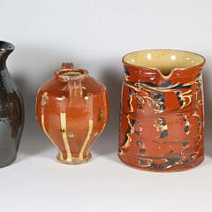 Four Continental Pottery Vessels