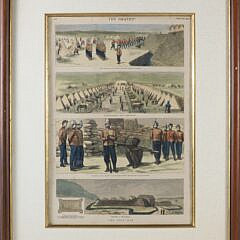 “The Zulu War” Lithograph From South Africa